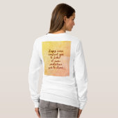 BuddhaToday V1 - #5 "話すシャツ" Tシャツ (裏面フル)