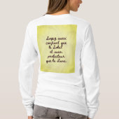BuddhaToday V1 - #7 "声をかけるTシャツ" Tシャツ (裏面)