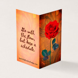 BuddhaToday V1 - #7 Buddha "Message Book"カード 名刺