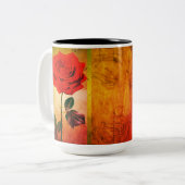 BuddhaToday V1 #9禅マグ – 仏バラ(1974) ツートーンマグカップ (正面左)