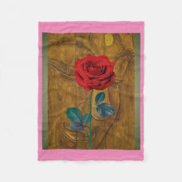 BuddhaToday V1 #9 -SAKURA PINK COZY BUDDHA BLANKET フリースブランケット