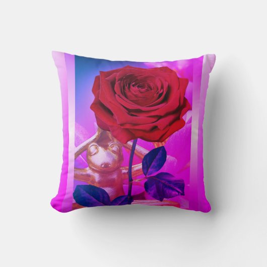 BuddhaToday V3.pnk #7 花咲くカエル枕 クッション (正面)