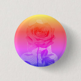 BuddhaToday V4 SUNRISE BUDDHA BUTTON #2 缶バッジ