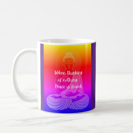 BuddhaToday V5 #3 メディテーションマグ コーヒーマグカップ (左)