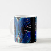 BuddhaToday WHOO KNOWS ミッドナイトオウルマグ コーヒーマグカップ (正面左)