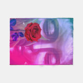 BuddhaTodayV2 #21居心地の良い仏 フリースブランケット (正面(横))