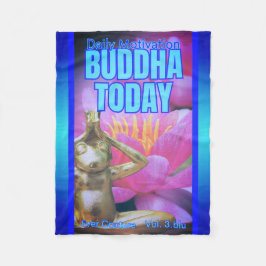 BuddhaTodayV3.blu #1 あったかブッダ フリースブランケット