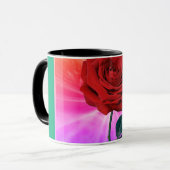 BuddhaTodayV4 #1 Sun Rose Buddha マグカップ (正面左)