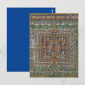 Buddhism Blue Medicine Buddha ポストカード (正面/裏面)