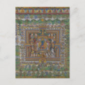Buddhism Blue Medicine Buddha ポストカード (正面)