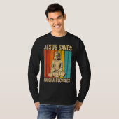 Buddhism Buddha Buddhist Jesus Saves - Buddha Recy Tシャツ (正面フル)