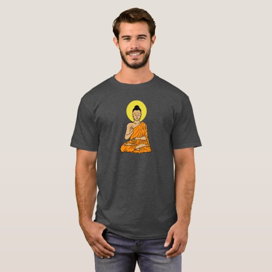Buddhism.netの仏陀 Tシャツ (正面フル)
