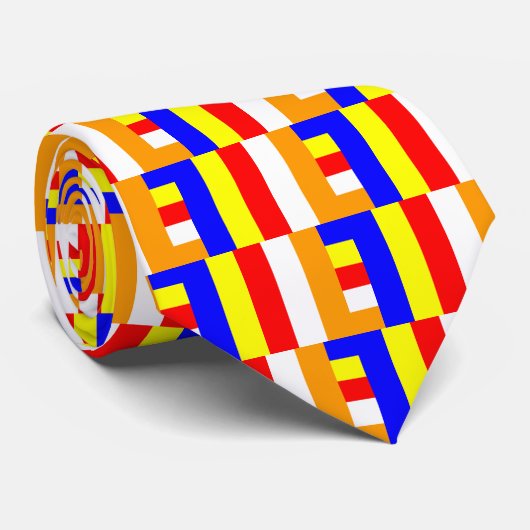 Buddhist Flag ネクタイ (ロール)
