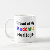 buddhist heritage コーヒーマグカップ (左)