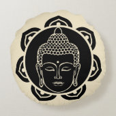 Buddhist Nirvana Day ラウンドクッション (裏面)
