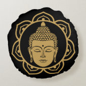 Buddhist Nirvana Day ラウンドクッション (裏面)
