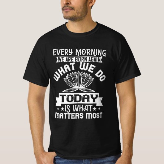 Buddhist quotes Buddhism Gift Tシャツ (正面)