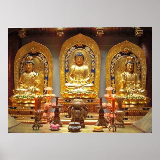 buddhist shrine poster ポスター (正面)