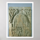 Buddhist stupa, Nagarjunakonda (limestone) ポスター (正面)