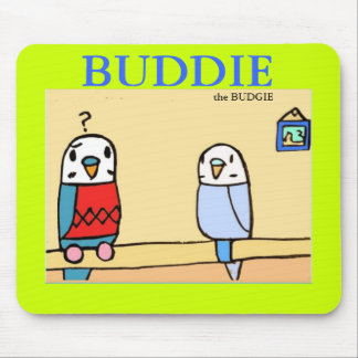 Buddieは相棒のマウスパッドを見つけます マウスパッド