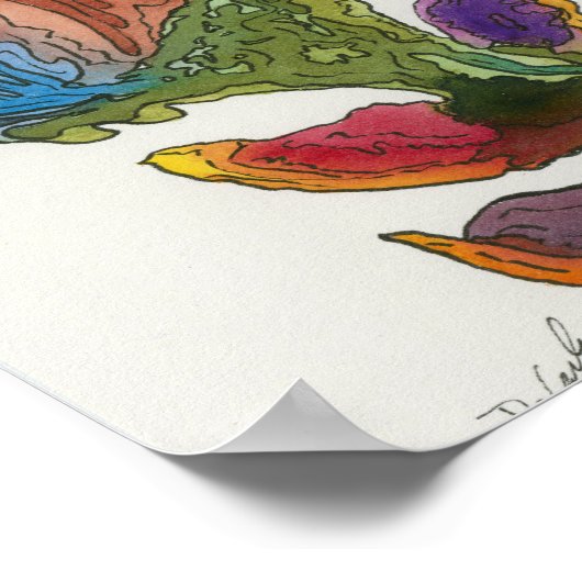 Budding ポスター (角)