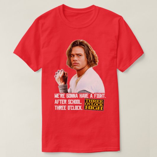 Buddy Revell 3つのOClock High Tシャツ (デザイン正面)