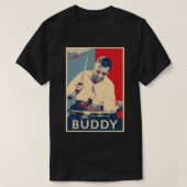 Buddy Rich Hope Poster Greats Of Jazz Music Histor Tシャツ (デザイン正面)