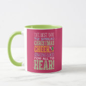 Buddy the Elf | クリスマスの歓喜の引用 マグカップ (左)