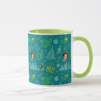 Buddy the Elf ティール柄クォート マグカップ