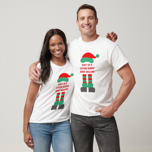 Buddy The Elf 引用Tシャツ - クリスマスマッチング Tシャツ (ユニセックス)