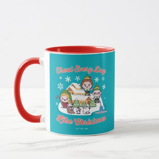 Buddy the Elf Chibi Graphic マグカップ (左)