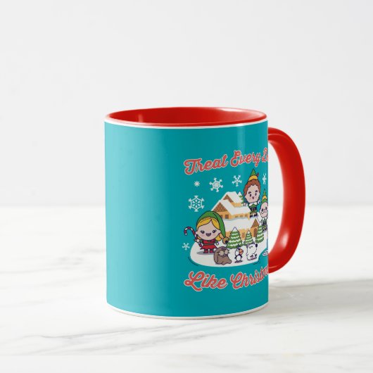 Buddy the Elf Chibi Graphic マグカップ (正面右)