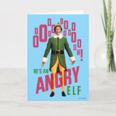 Buddy the Elf | He's an Angry Elf カード (正面)