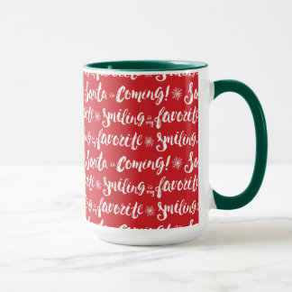 Buddy the Elf | Smiling is my Favorite Pattern マグカップ