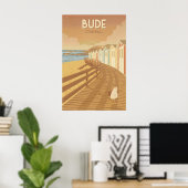 Bude Cornwall Travel Poster ポスター (ホームオフィス)