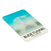 Bude Tunnel, Cornwall Parody Travel poster マグネット (右側)