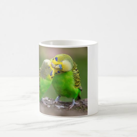 Budgerigar コーヒーマグカップ (中央)
