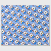 Budgerigar / Normal cobalt male ラッピングペーパー (フラット)