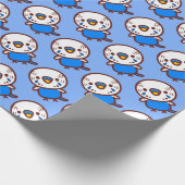 Budgerigar / Normal cobalt male ラッピングペーパー (角)