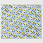 Budgerigar / Pastel rainbow male ラッピングペーパー (フラット)