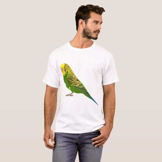 Budgerigar Tシャツ (正面フル)