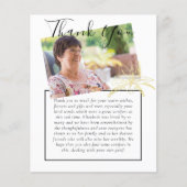 BUDGETありがとうお葬儀記念死亡写真 (正面)