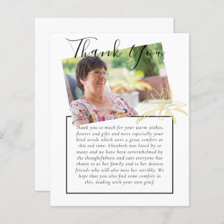 BUDGETありがとうお葬儀記念死亡写真