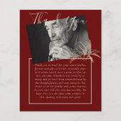 BUDGETありがとうお葬儀記念死亡写真 (正面)