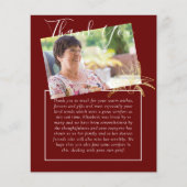 BUDGETありがとうお葬儀記念死亡写真 (正面)