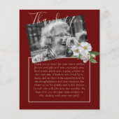 BUDGETありがとうお葬儀記念死亡写真 (正面)