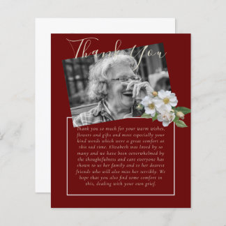 BUDGETありがとうお葬儀記念死亡写真