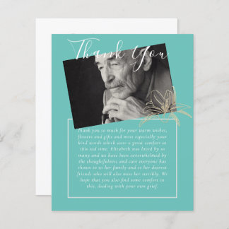 BUDGETありがとうお葬儀記念死亡写真