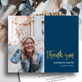 BUDGETおもしろいスクリプトモダンフォトグラードサンキューカード チラシ