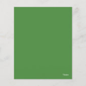 BUDGETがクリスマスのパーティー招待状 (裏面)